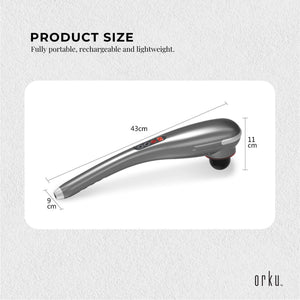 Rechargeable Body Hammer Massager | Handheld Portable Cordless Electric Massager