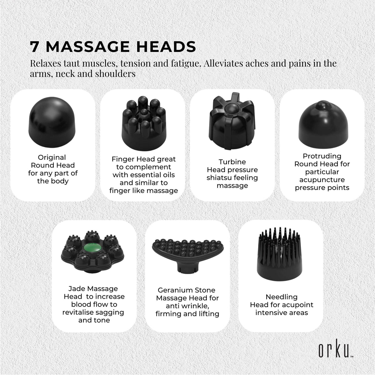 Rechargeable Body Hammer Massager | Handheld Portable Cordless Electric Massager