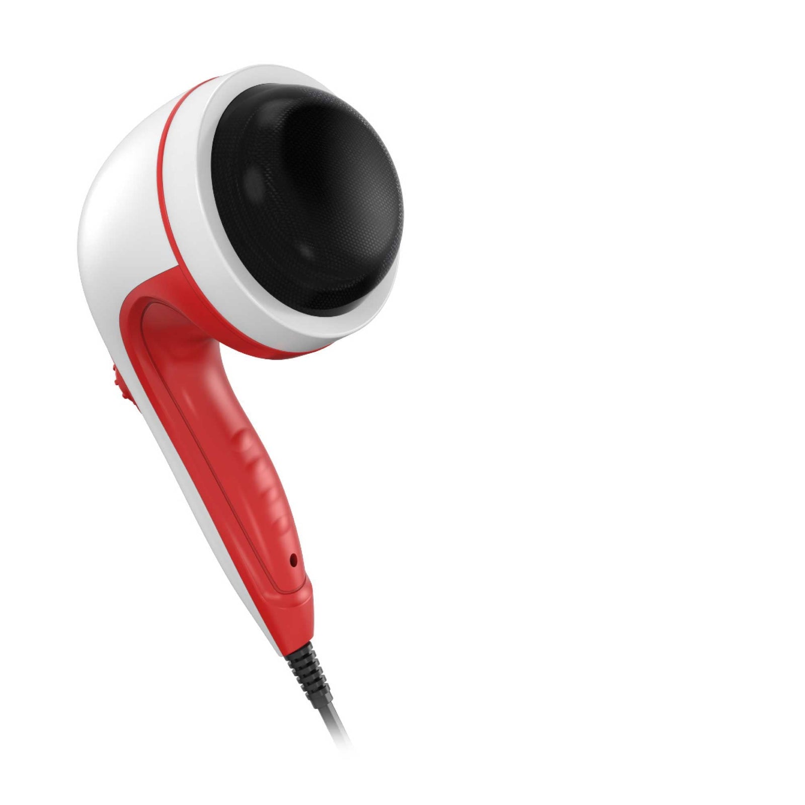 Handheld Vibration Massager Red | 4 Interchangeable Heads | Adjustable Speed
