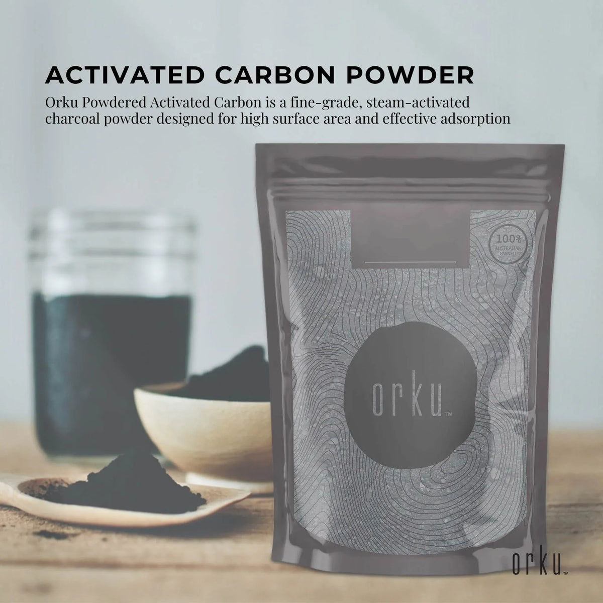10g Activated Carbon Powder | Coconut Charcoal for Teeth Whitening and Skin Masks