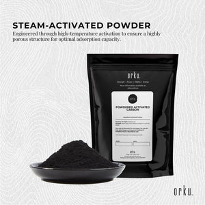 10g Activated Carbon Powder | Coconut Charcoal for Teeth Whitening and Skin Masks