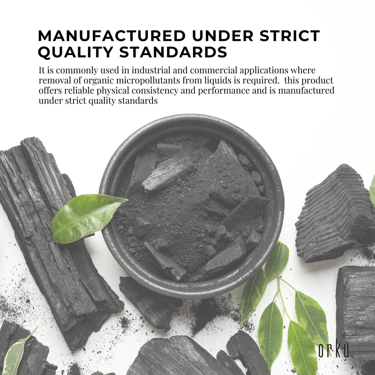 10g Activated Carbon Powder | Coconut Charcoal for Teeth Whitening and Skin Masks