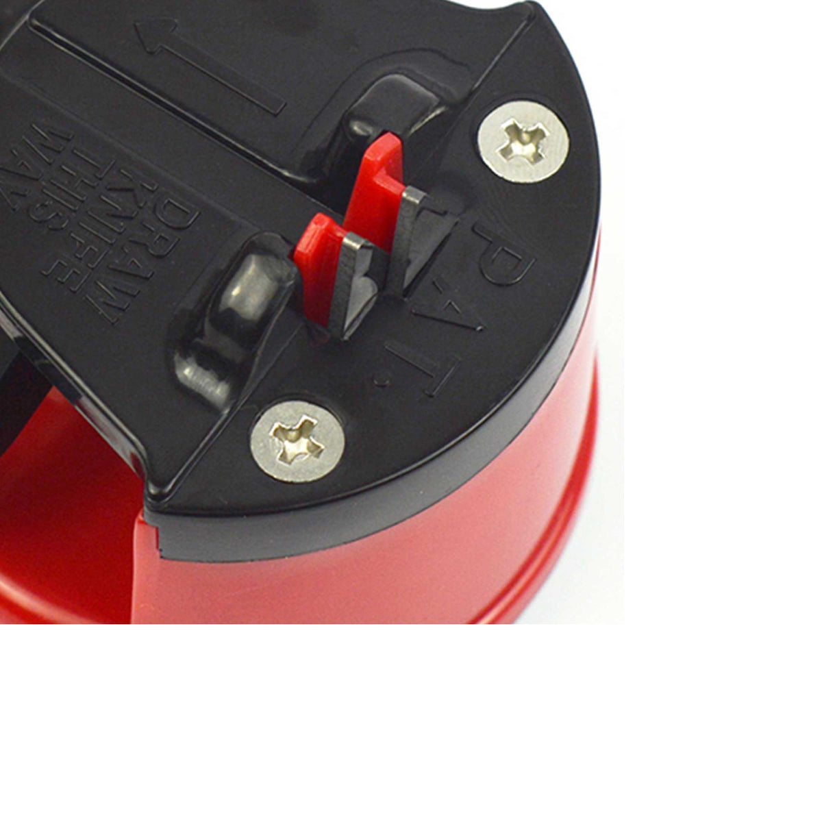 Kitchen Knife Sharpener | Suction Grip for Knives, Blades, Scissors | Sharpening Tool