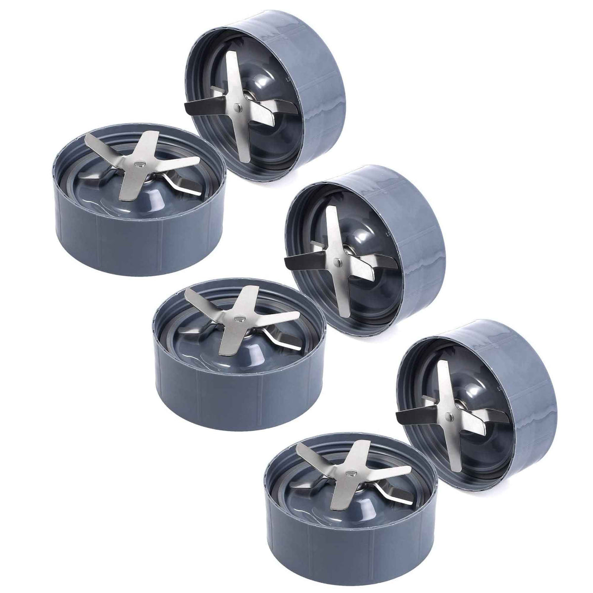 6x For Nutribullet Extractor Blade 600W | New Improved Design | Enhanced Durability