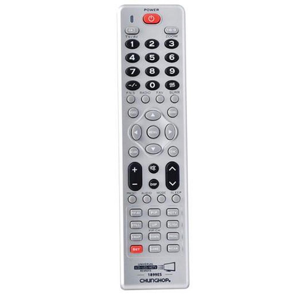 Chunghop Universal TV Remote Control | LCD LED HD | Compatible with Multiple Brands