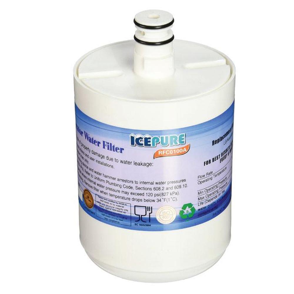 Fridge Water Filter Cartridge | RFC0100A RWF0100A for LG LT500P, 5231JA2002, Kenmore G