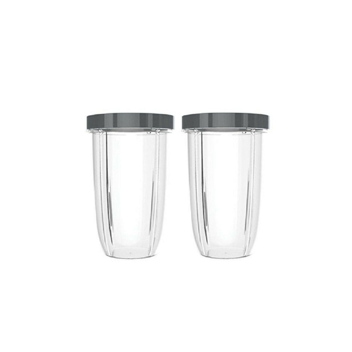 For Nutribullet 2 Tall Cups + 2 Stay Fresh Lids | Fits 600W & 900W Nutri Models