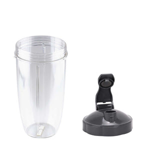 For Nutribullet Tall Large Big Cup 24Oz + Fliptop Lid | For 600W & 900W Models