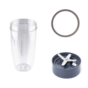 For Nutribullet Extractor Blade + Tall Cup + Grey Seal | Fits 600W & 900W Models