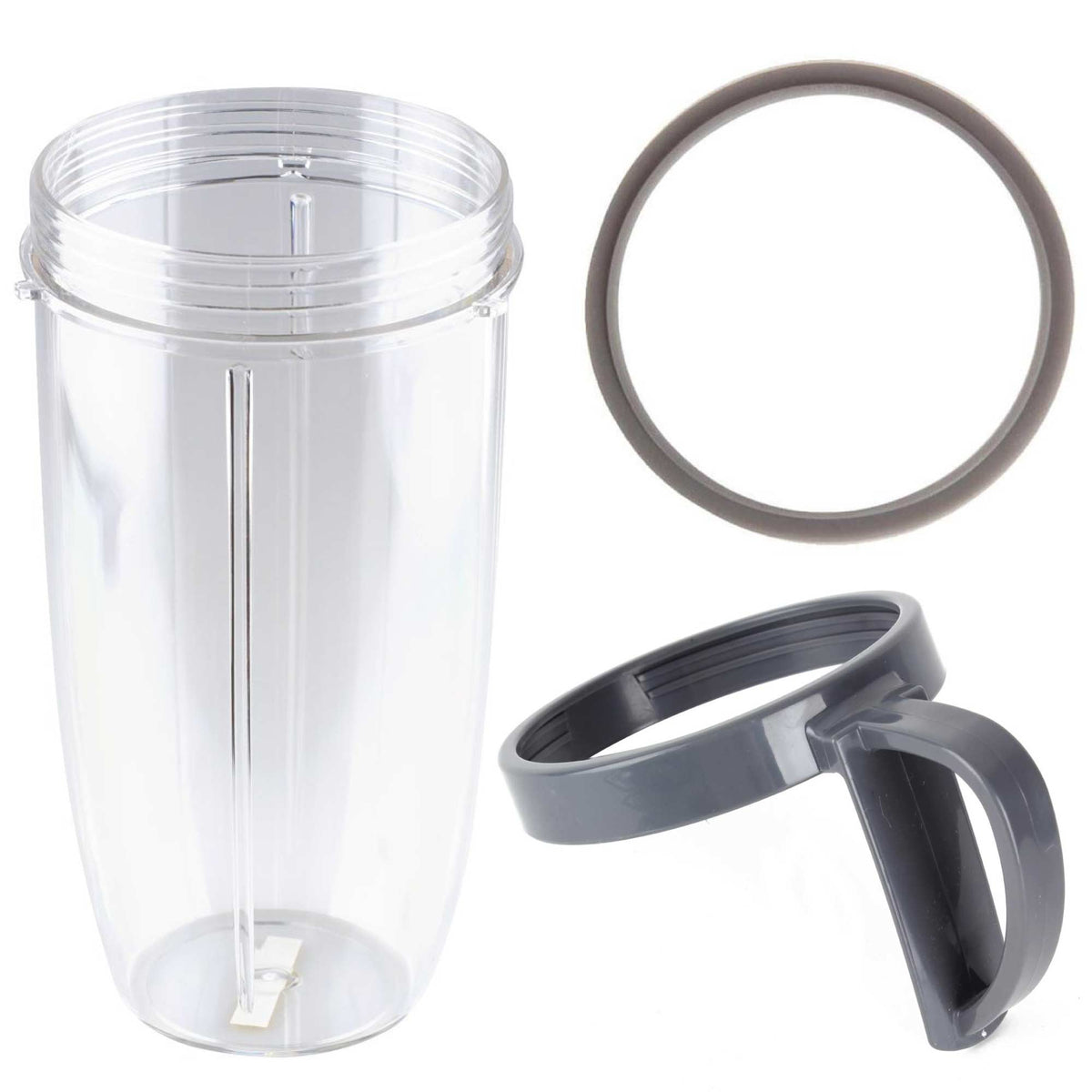 For Nutribullet Colossal Large Cup + Handheld Ring + Grey Seal | Fits 600W & 900W Models