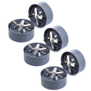 6x For Nutribullet Extractor Blade 900W | New Improved Design | Long-Lasting Performance