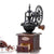 Coffee Bean Grinder | Vintage Retro Manual | Wood Hand Wheel Nut Mill