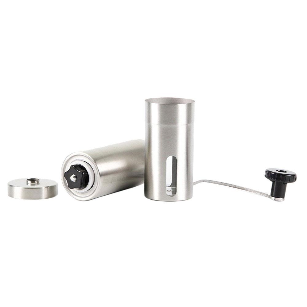 Coffee Bean Grinder | Stainless Steel Ceramic Burr | Manual Hand Crank Nut Mill