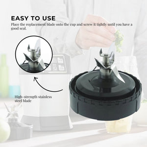 For Nutri Ninja Extractor Blade | 5 Fin Female Connection | Replacement Part