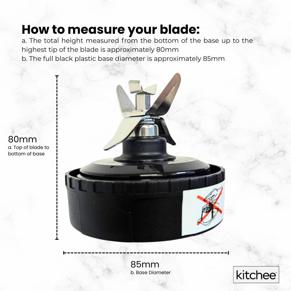 For Nutri Ninja Extractor Blade | 5 Fin Female Connection | Replacement Part