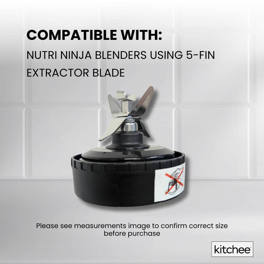 For Nutri Ninja Extractor Blade | 5 Fin Female Connection | Replacement Part