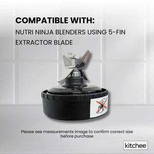 For Nutri Ninja Extractor Blade | 5 Fin Female Connection | Replacement Part