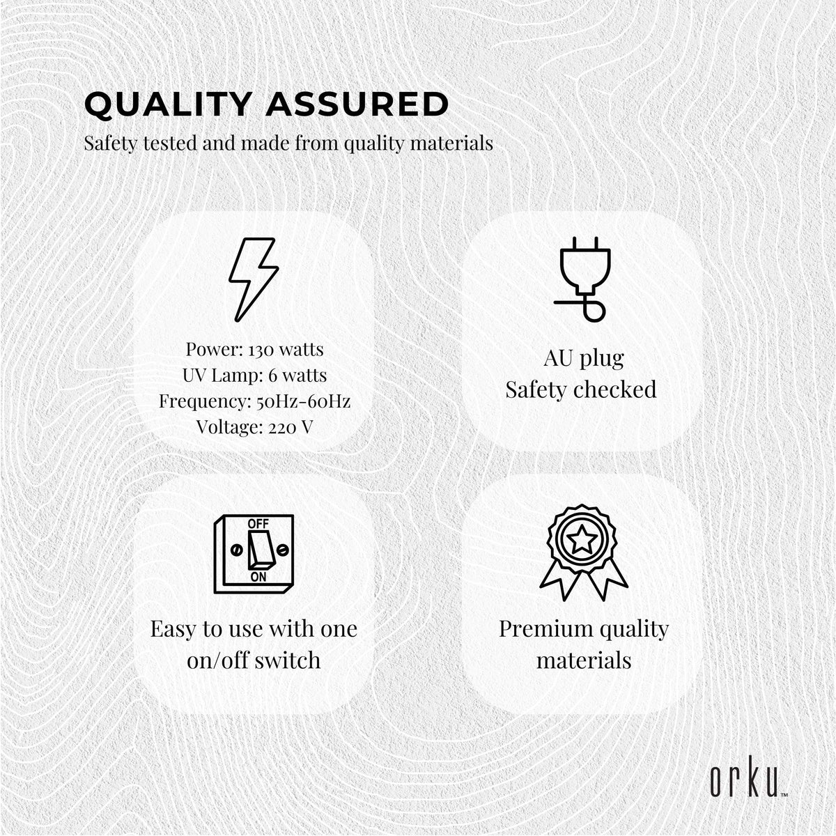 8L UV Steriliser Box | Beauty Equipment Sanitiser | Salon & Nail Tools Disinfection Cabinet