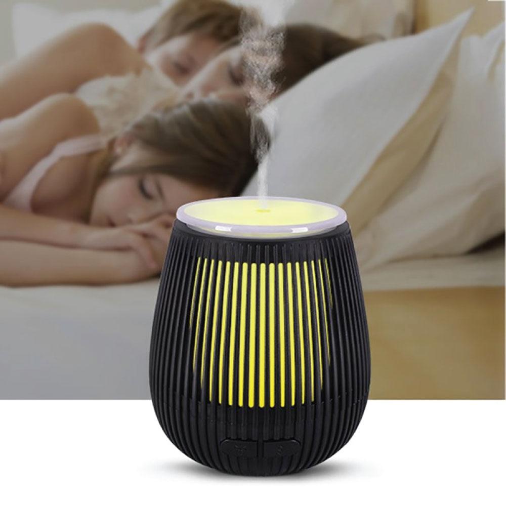 Essential Oil Aroma Diffuser | USB | 100ml | Black | Portable Ultrasonic Car Humidifier