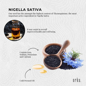 25ml Pure Black Seed Oil | 100% Ethiopian Nigella Sativa Cumin - Cold Pressed