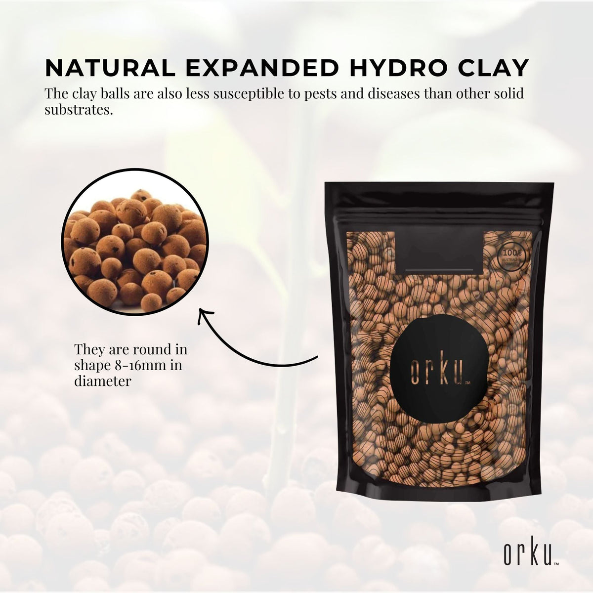Hydro Clay Balls | 1L | Natural Expanded Growing Medium | Premium Hydroponics