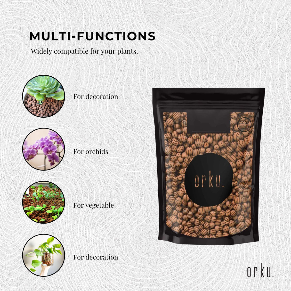 Hydro Clay Balls | 1L | Natural Expanded Growing Medium | Premium Hydroponics