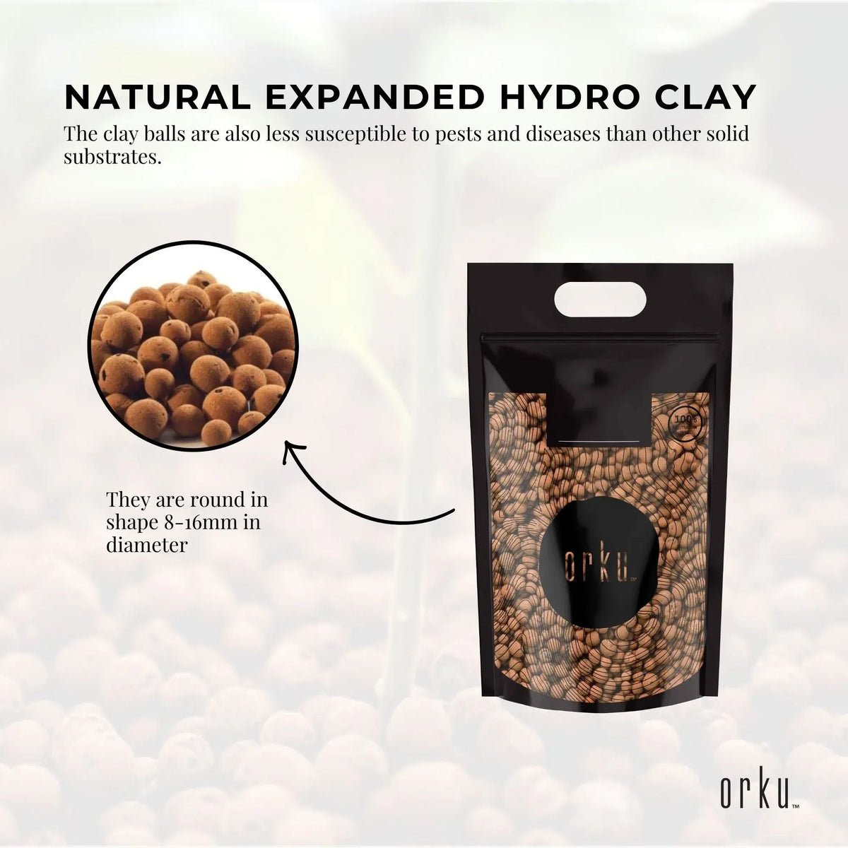 Hydro Clay Balls | 5L | Natural Expanded Growing Medium | Premium Hydroponics