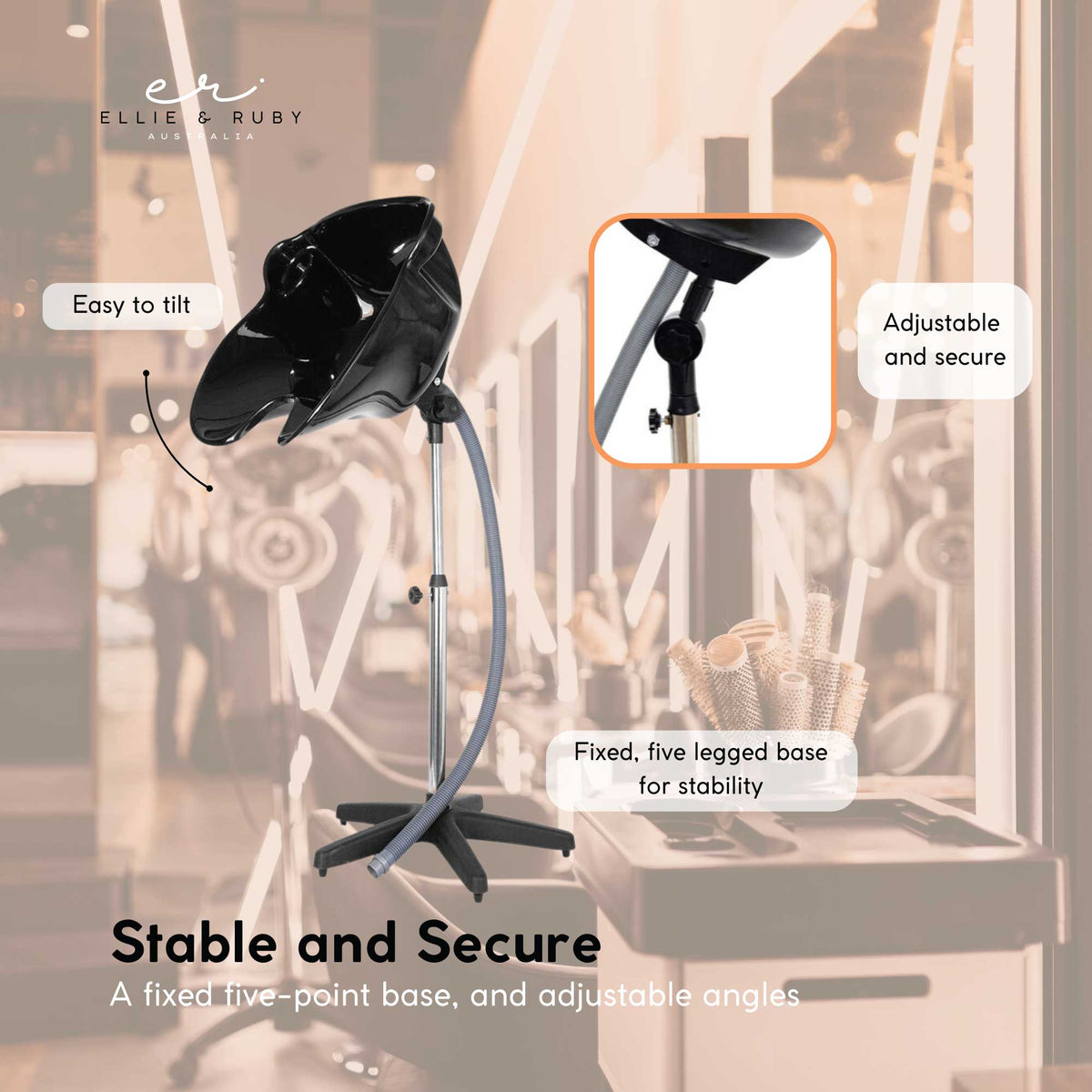 Large Portable Hairdressing Salon Basin | Deep Hair Washing Sink | Shampoo Wash Bowl