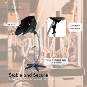 Large Portable Hairdressing Salon Basin | Deep Hair Washing Sink | Shampoo Wash Bowl