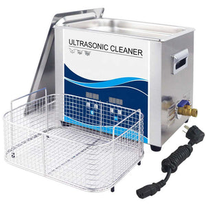 10L Digital Ultrasonic Cleaner | Jewelry & Parts Cleaning | Ultra Sonic Bath with Degas Function