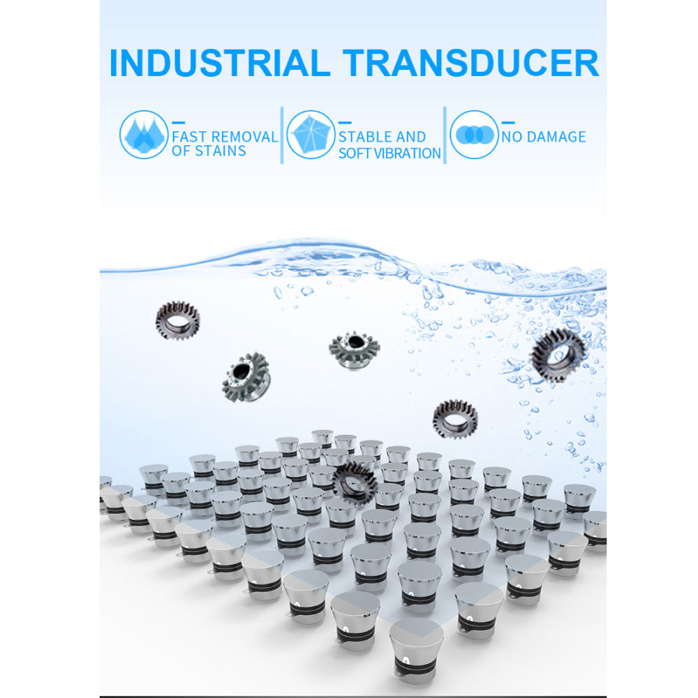 15L Digital Ultrasonic Cleaner | Jewelry & Parts Cleaning | Ultra Sonic Bath with Degas Function