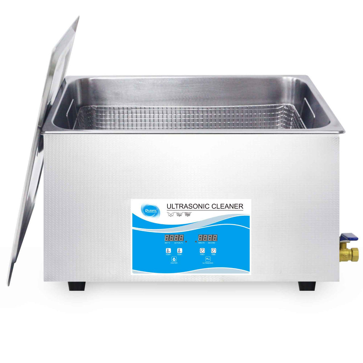 30L Digital Ultrasonic Cleaner | Jewelry & Parts Cleaning | Ultra Sonic Bath with Degas Function