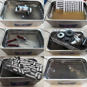 30L Digital Ultrasonic Cleaner | Jewelry & Parts Cleaning | Ultra Sonic Bath with Degas Function