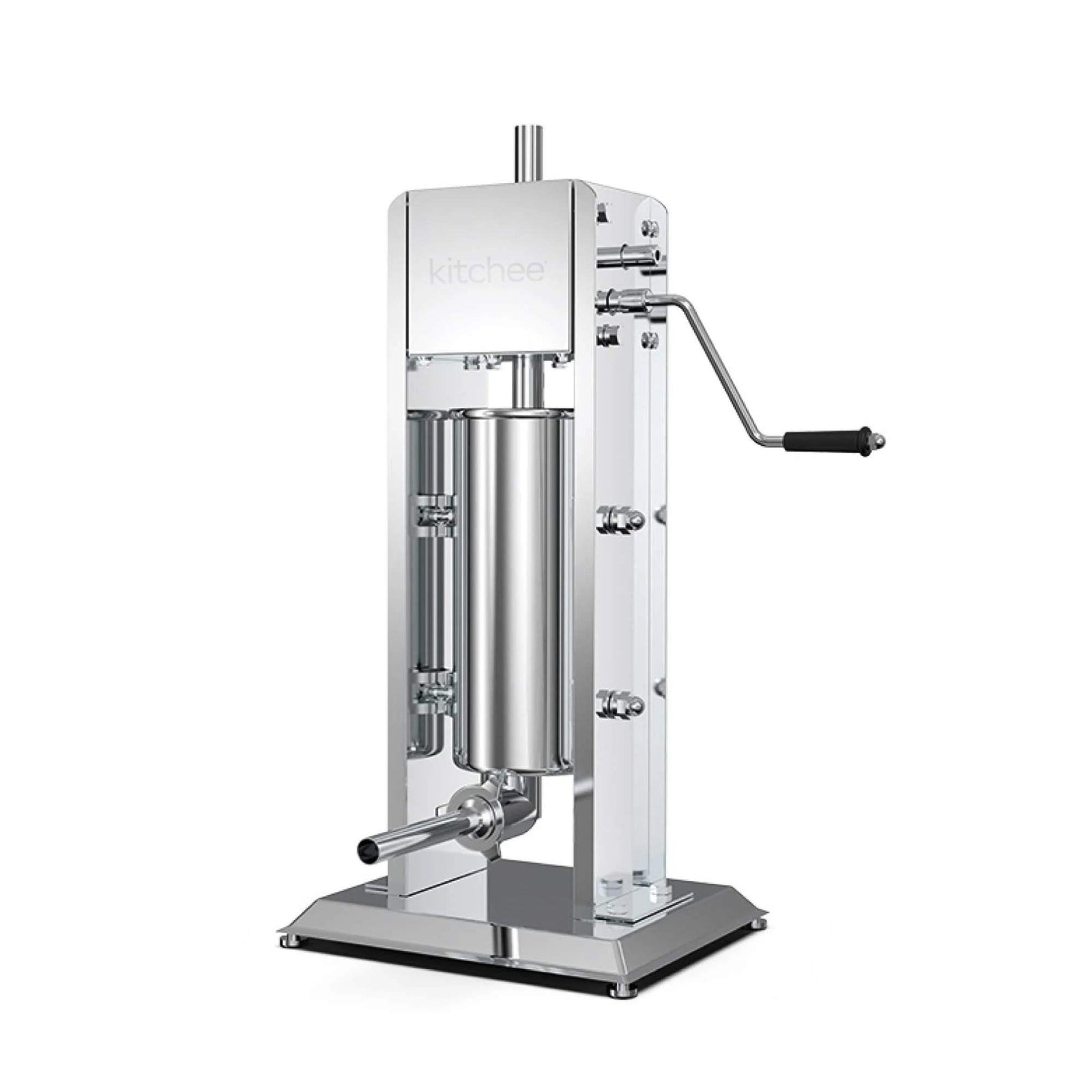 5L Manual Vertical Sausage Filler | Stainless Stuffer Meat Press Machine