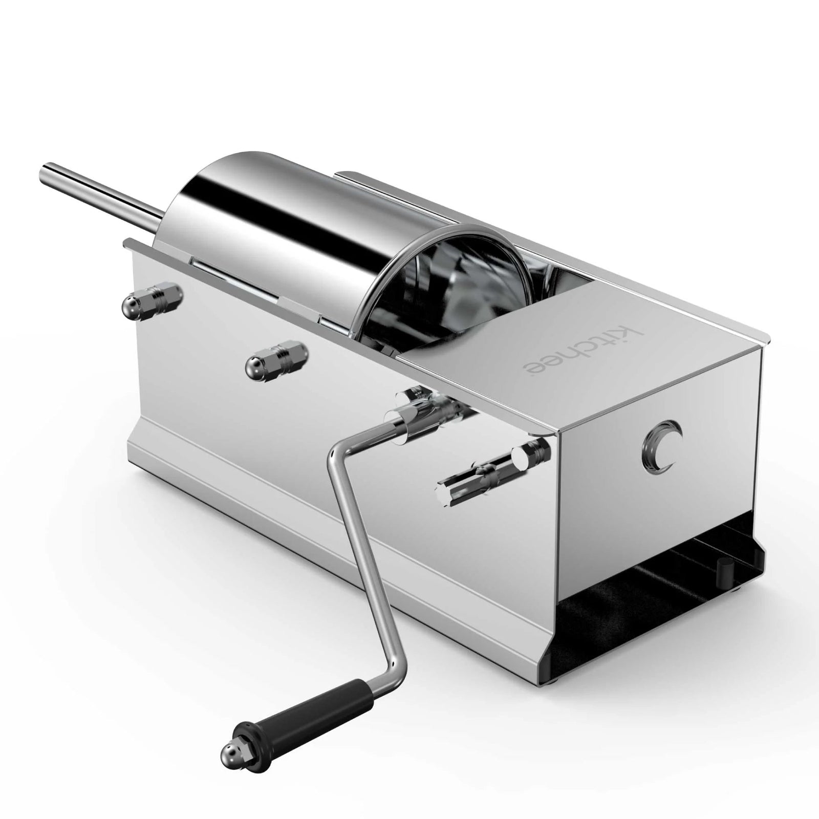 7L Manual Horizontal Sausage Filler | Stainless Steel Stuffer Meat Press Machine