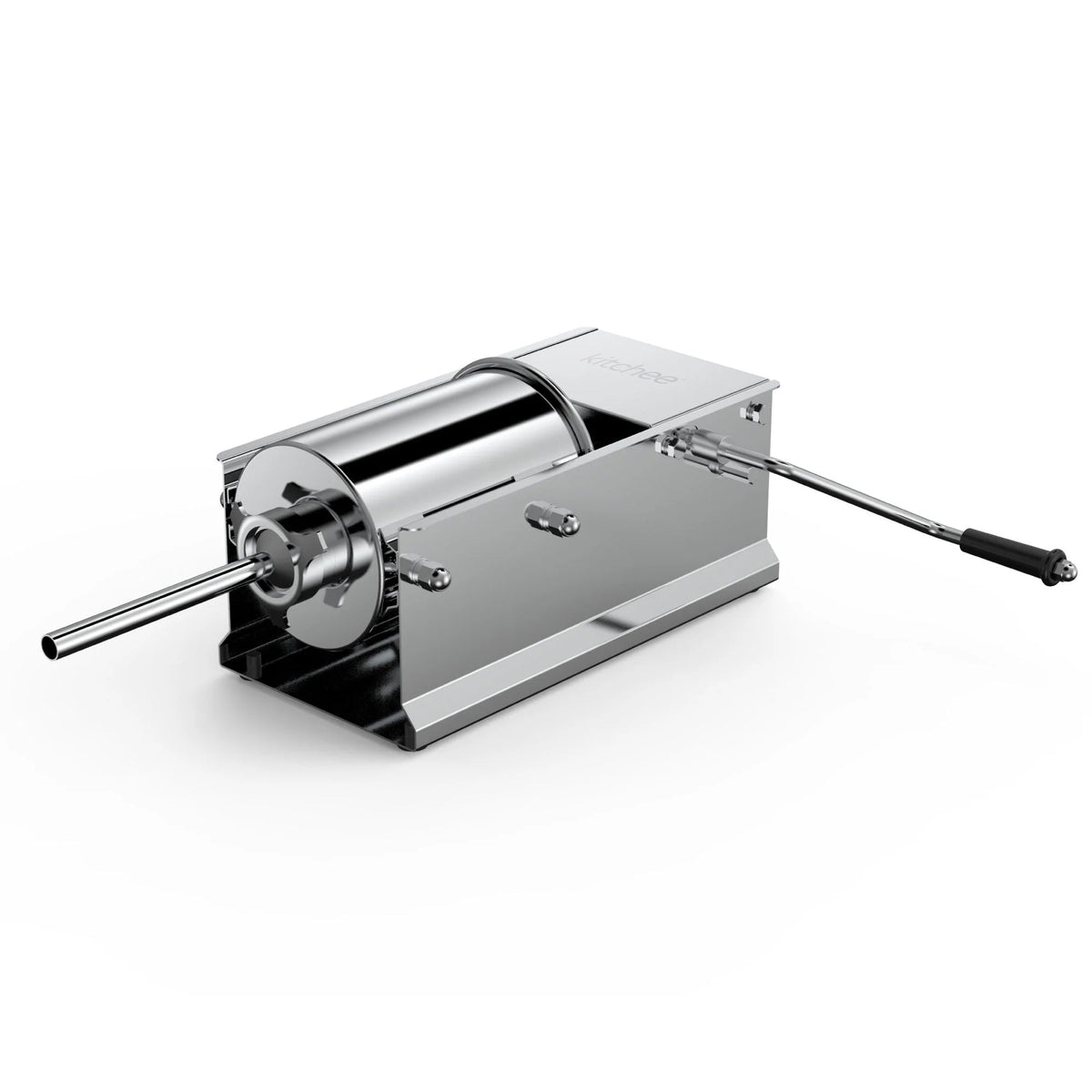 7L Manual Horizontal Sausage Filler | Stainless Steel Stuffer Meat Press Machine