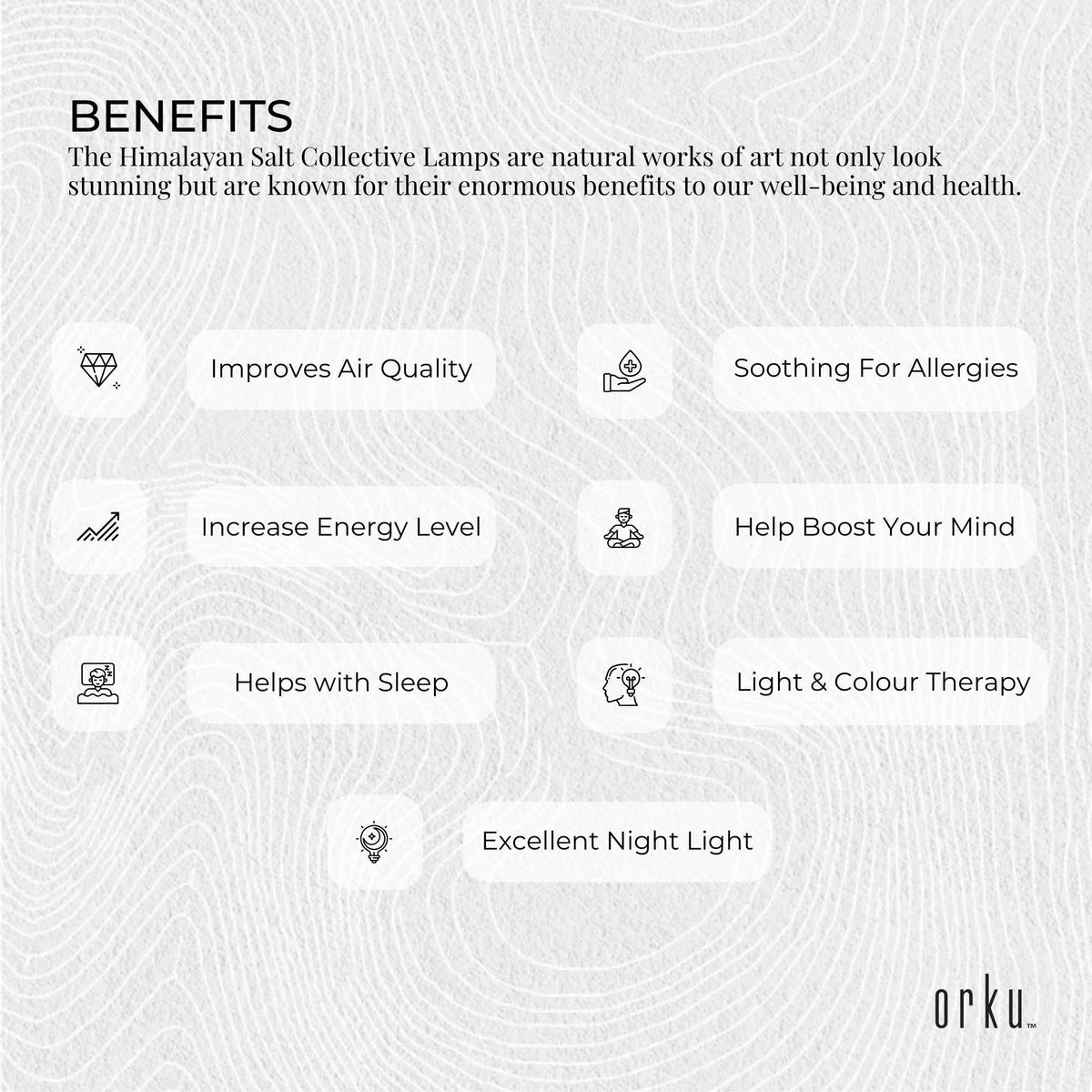 USB Himalayan Salt Lamp | Cylinder Carved Shape, Pink Crystal Rock LED Light