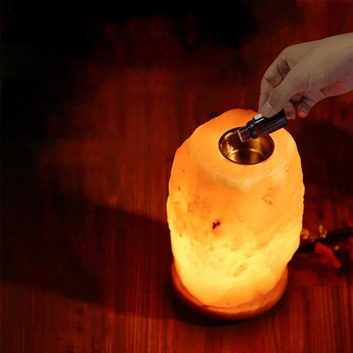 12V 12W 3-5 kg Himalayan Pink Salt Diffuser | Essential Oil Aromatherapy Lamp with On/Off Switch