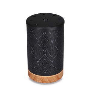 Essential Oil Aroma and Remote Diffuser | 100ml | Metal Art Air Mist Humidifier