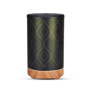Essential Oil Aroma and Remote Diffuser | 100ml | Metal Art Air Mist Humidifier