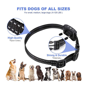 Dog Bark Collar | Vibration | Magnetic Charging | Waterproof | Smart Barking Detection