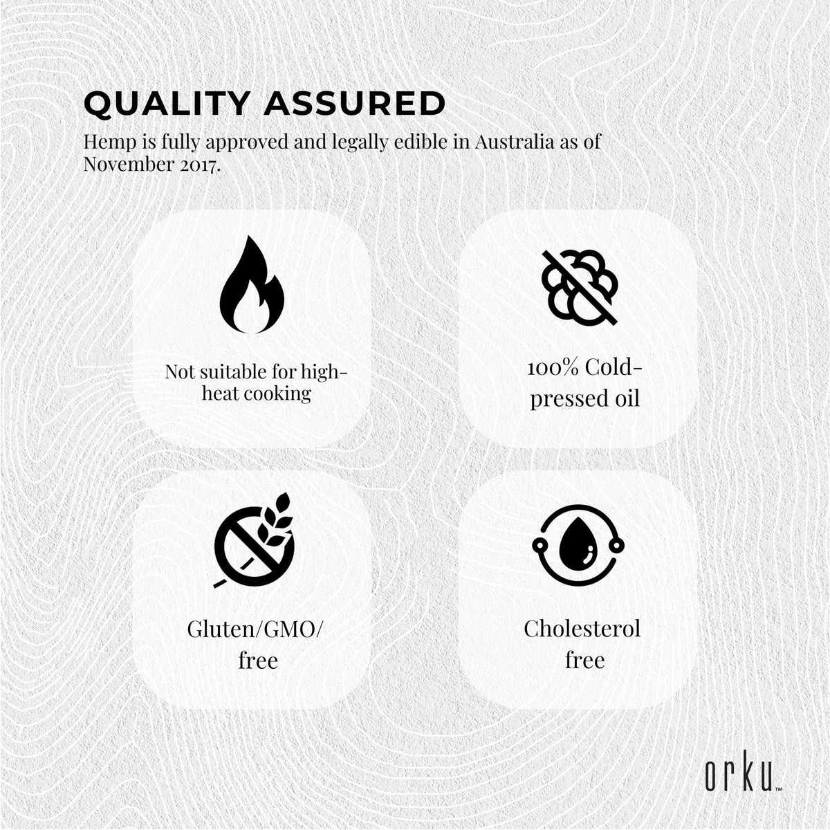 Organic Hemp Seed Oil | Cold Pressed | 250ml | Food Grade