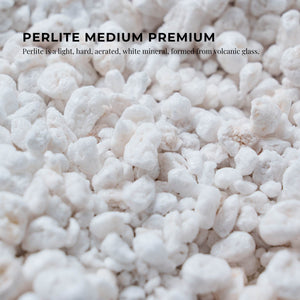 100L Premium Perlite Medium | Expanded Soil for Hydroponics and Plant Growth