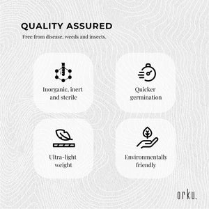 100L Premium Perlite Medium | Expanded Soil for Hydroponics and Plant Growth