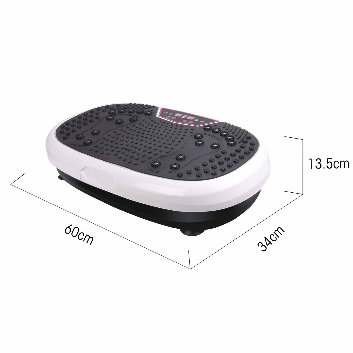 White Mini Vibration Platform | Magnet Therapy | Vibrating Machine | Exercise Plate