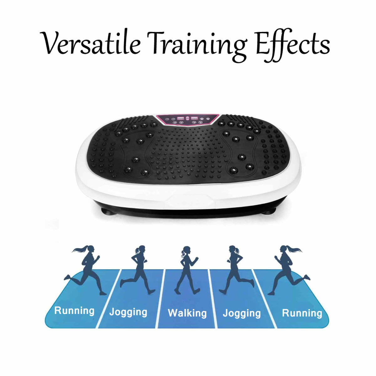 Pink Mini Vibration Platform | Magnet Therapy | Vibrating Machine | Exercise Plate