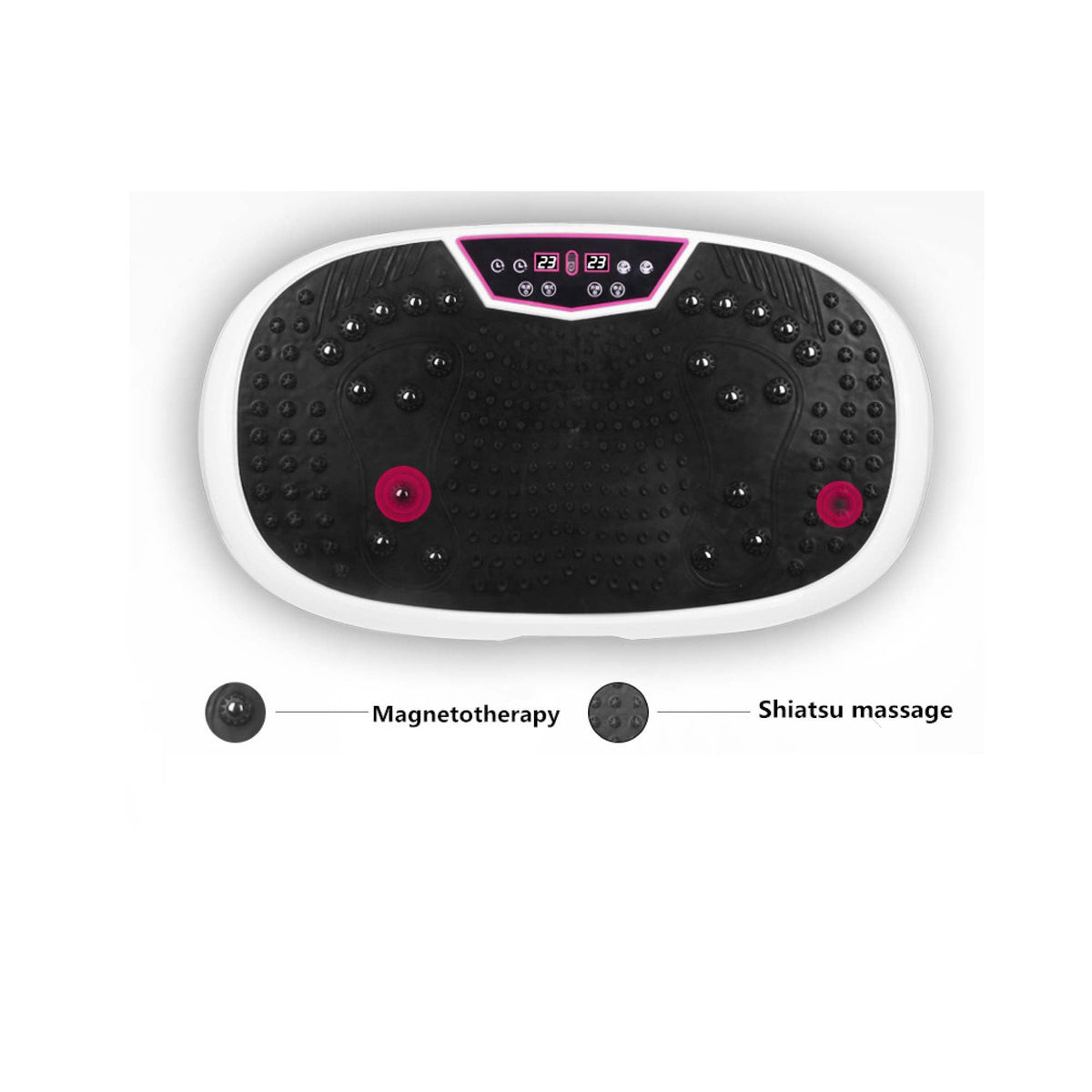 Pink Mini Vibration Platform | Magnet Therapy | Vibrating Machine | Exercise Plate