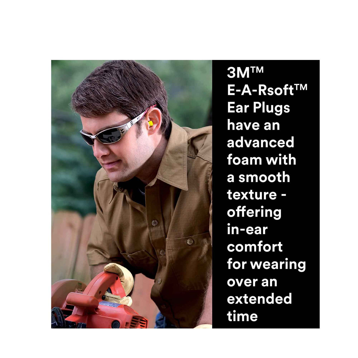 3M Foam Safety Earplugs | 200 Pairs | Neon Disposable Noise Reduction Ear Plugs