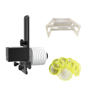 Alloy Vinyl Record Cleaning Stand | Drying Rack | Compatible with Ultrasonic Cleaner Disc Bracket