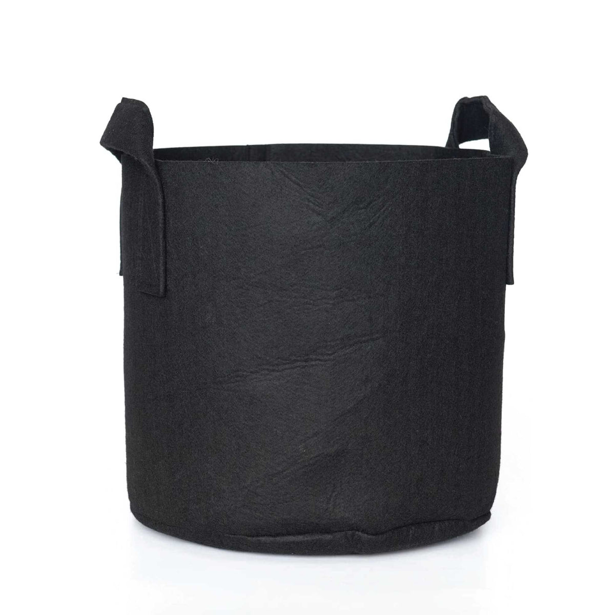 Fabric Flower Pots | 6 Pack | 10 Gallon | 38L | Garden Planter Bags | Black Felt Root Pouch
